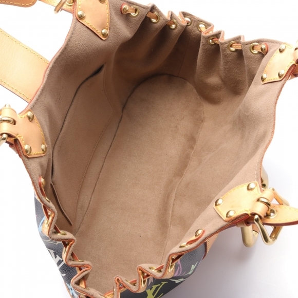 Louis Vuitton Theda GM Monogram Noir Multicolor Black - Picture 2 of 5